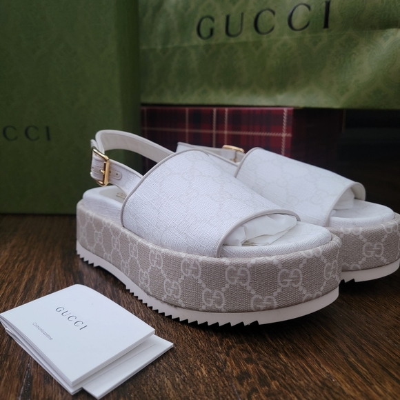 GUCCI ANGELINA PLATFORMS/ BRAND NEW - Picture 9 of 16